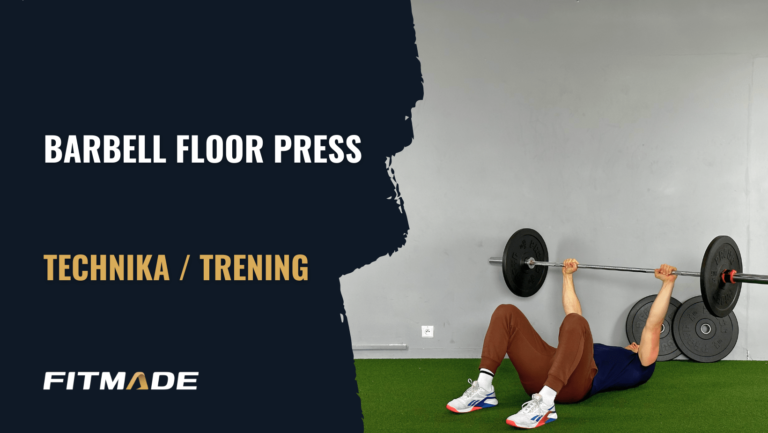 Barbell floor press