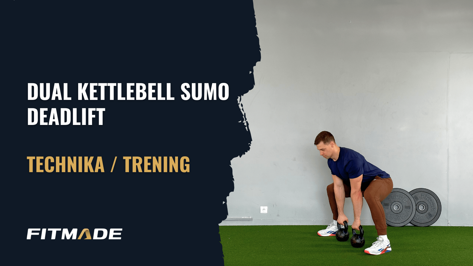 Dual kettlebell sumo deadlift