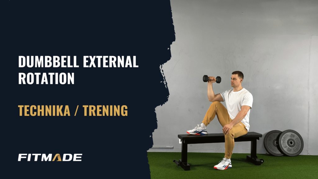 Dumbbell external rotation