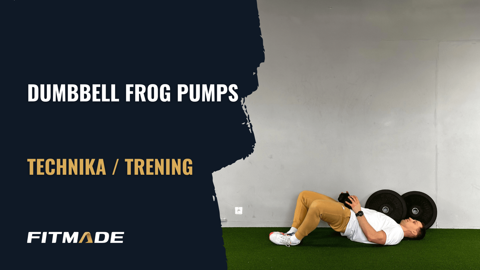 Dumbbell frog pumps