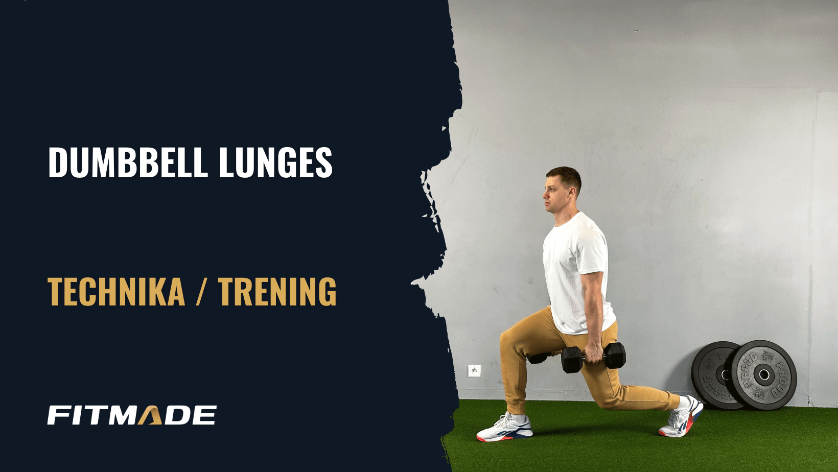 Dumbbell lunges