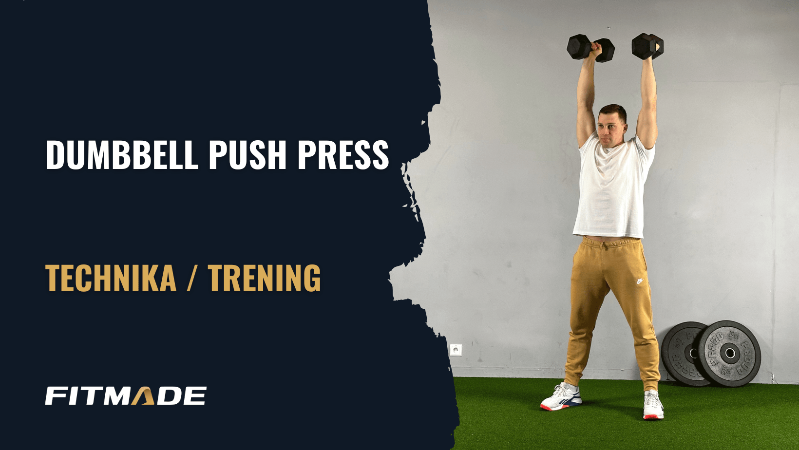 Dumbbell push press