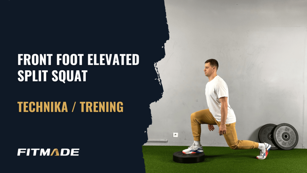 Front foot elevated split squat