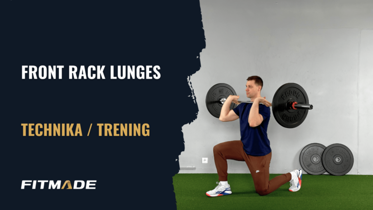 Front rack lunges