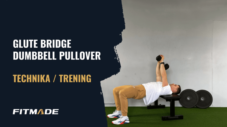 Glute bridge dumbbell pullover