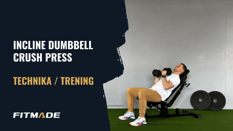 Incline dumbbell crush press