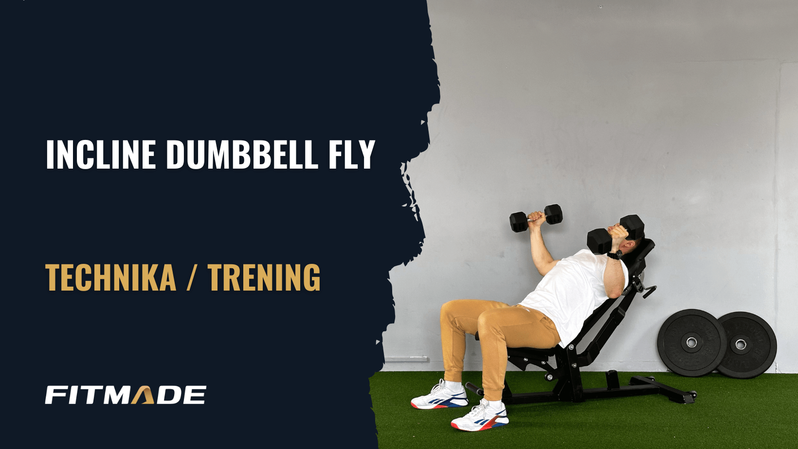 Incline dumbbell fly