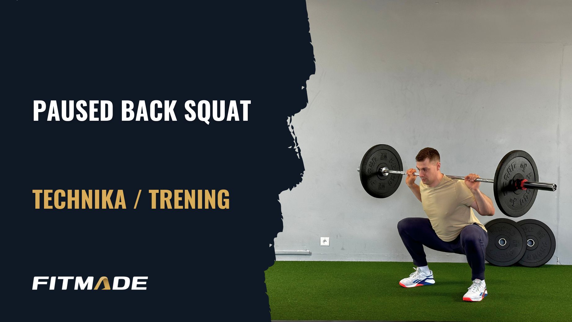 Paused back squat