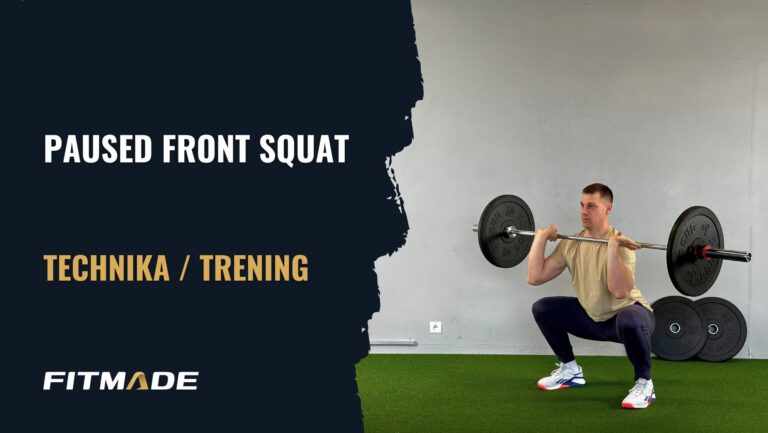 Paused front squat