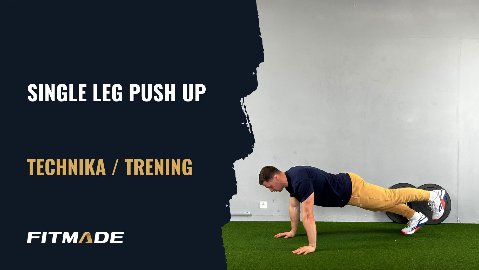 Single leg push up