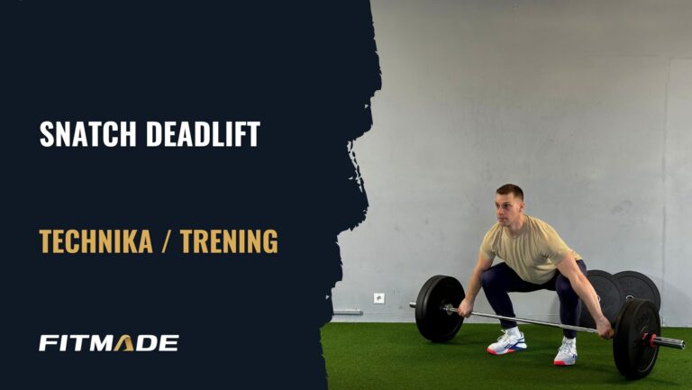 Snatch deadlift