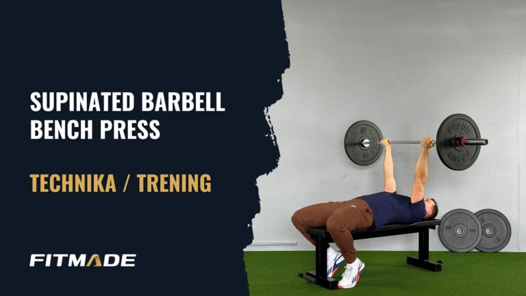 Supinated barbell bench press