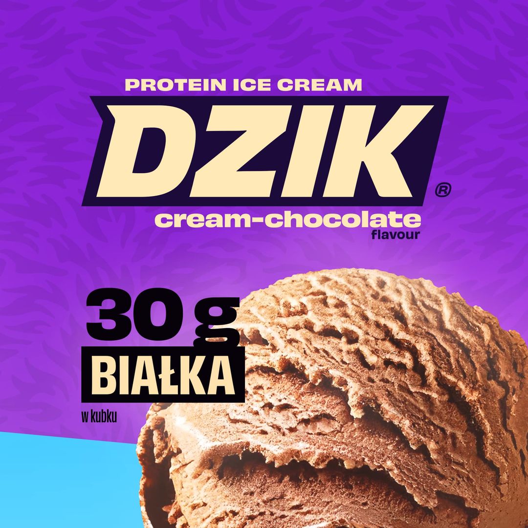 Lody proteinowe WK DZIK z Żabki źródło Facebook