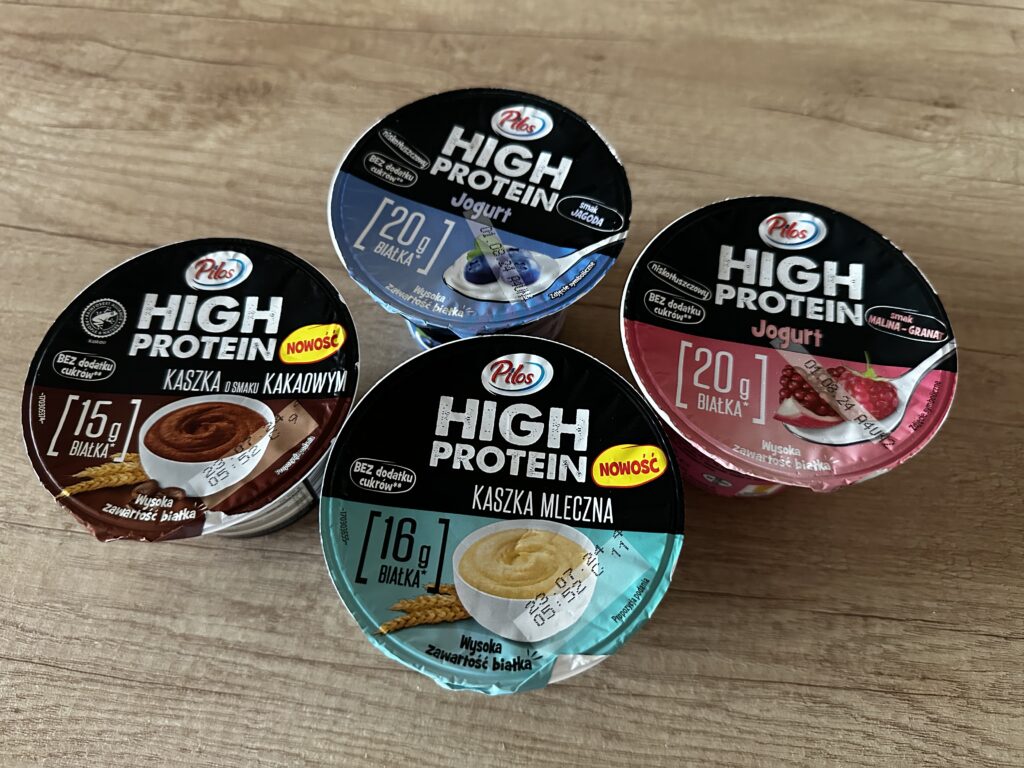 Produkty wysokobiałkowe z Lidla
