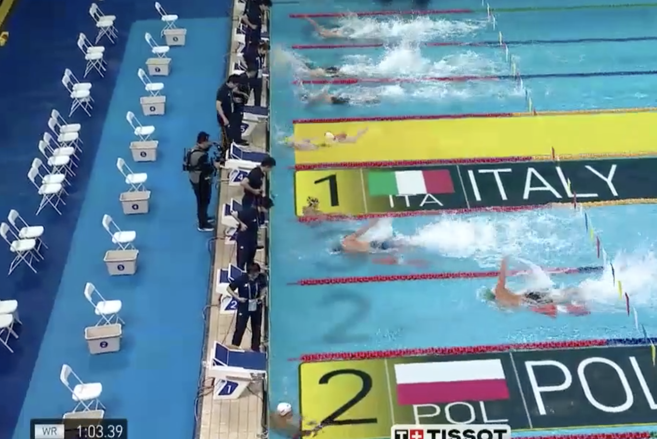 Polacy ze srebrem w sztafecie! Kolejny medal dla Polski w WOPR