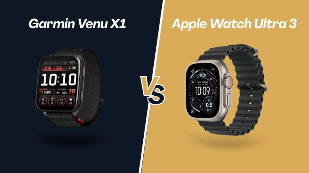Garmin Venu x1 vs Apple Watch Ultra 3