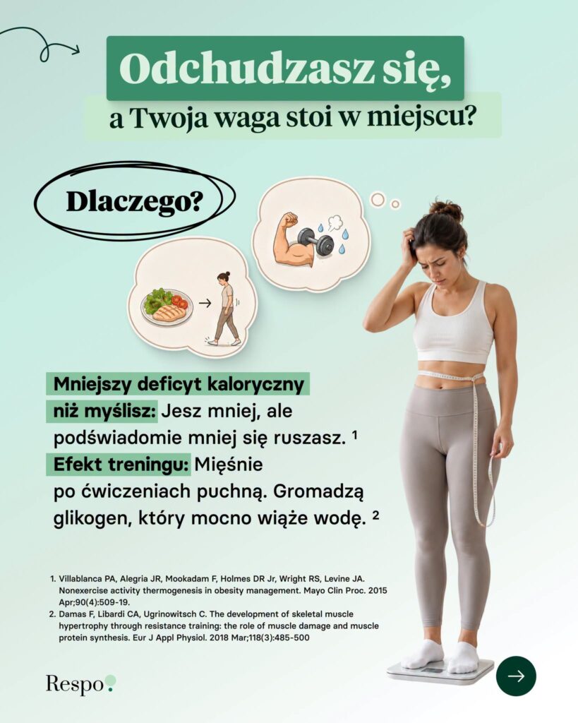 Dlaczego waga stoi w miejscu